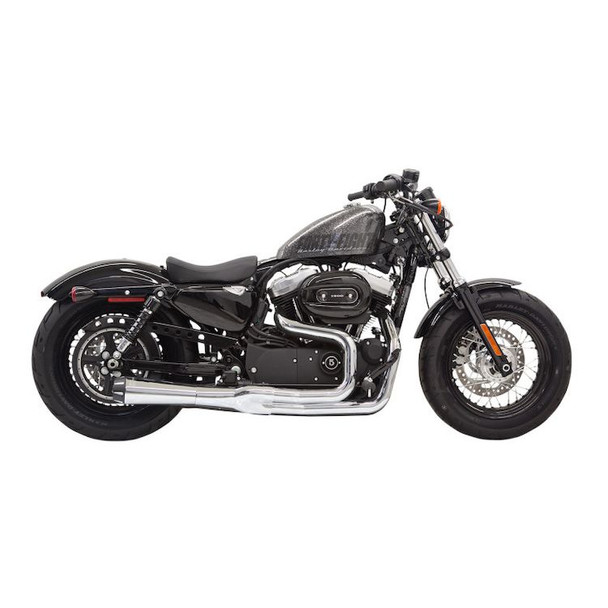 Bassani Road Rage 2 Mega Power 2-into-1 Exhaust: 2014+ Sportster Models