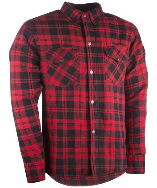 Highway 21 Marksman Flannel Jacket - Black/Red - Medium - 489-1180M