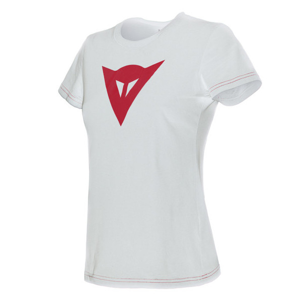 Dainese Women's Speed Demon Lady T-Shirt - White/Red - XL