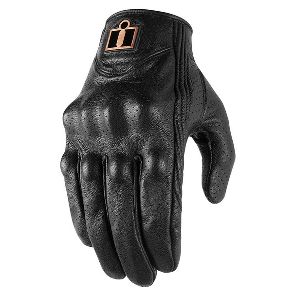 Icon Pursuit Classic Perforated Leather Gloves