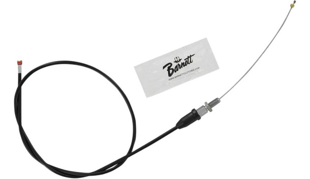 Barnett Black Vinyl Throttle Cable: 96-98 Buell Models