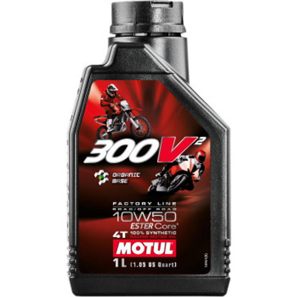 Motul 300V 4T Competition Synthetic Oil - 10W50 - 1 Liter