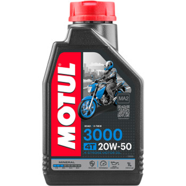 Motul 3000 4T Oil - 10W40 - 1 Liter