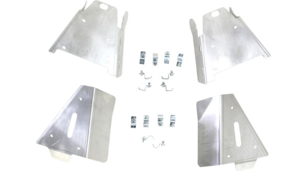 Moose Racing Front and Rear A-Arm Guards: 14-16 Polaris Ranger and RZR 570 Models