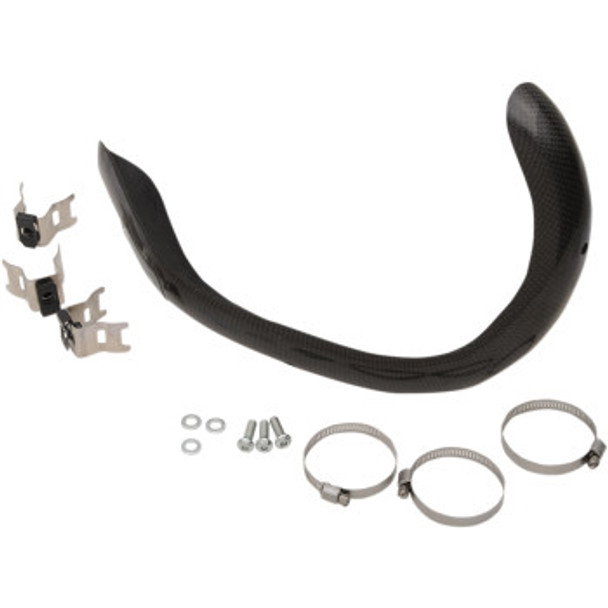 Moose Racing E Line Pipe Guard: 16-19 KTM/Husqvarna 350 Models - Stock Header