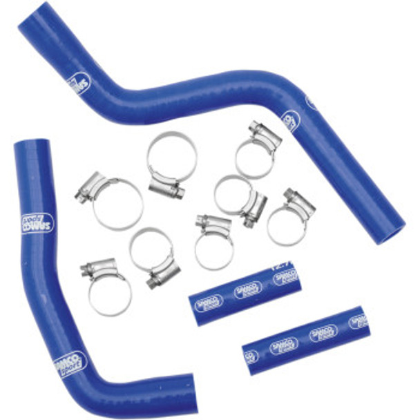 Moose Racing Radiator Hose Kit: 02-21 Yamaha YZ125 - Blue