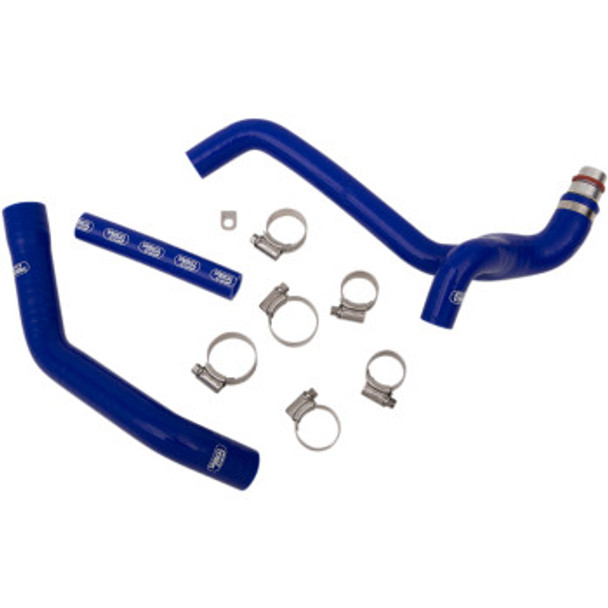 Moose Racing Radiator Hose Kit: 18-21 Yamaha YZ/WR450F - Blue