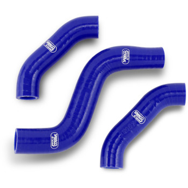 Moose Racing Radiator Hose Kit: 16-21 Husqvarna 450 Models - Blue