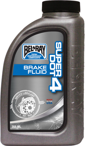 Bel Ray Super DOT 4 Brake Fluid - 355ml