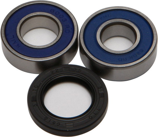 ALL BALLS Rear Wheel Bearing & Seal Kit: 99-06 Yamaha TT-R250 Models - 25-1059