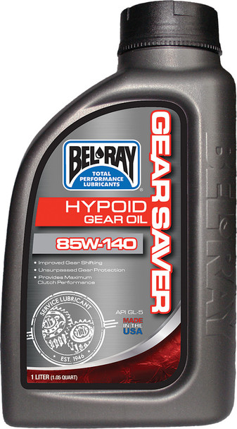 Bel Ray Gear Saver Hypoid 85W-140 Gear Oil - 1L