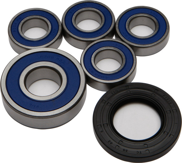 ALL BALLS Rear Wheel Bearing & Seal Kit: 86-87 Suzuki GSX-R1100 - 25-1097
