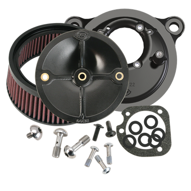 S&S Super Stock Air Cleaner: 93-99 Harley-Davidson Big Twins - Stock CV Carb