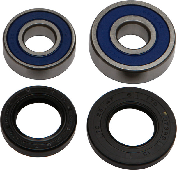 ALL BALLS Rear Wheel Bearing & Seal Kit: Select 85-09 Honda/Suzuki Models - 25-1206