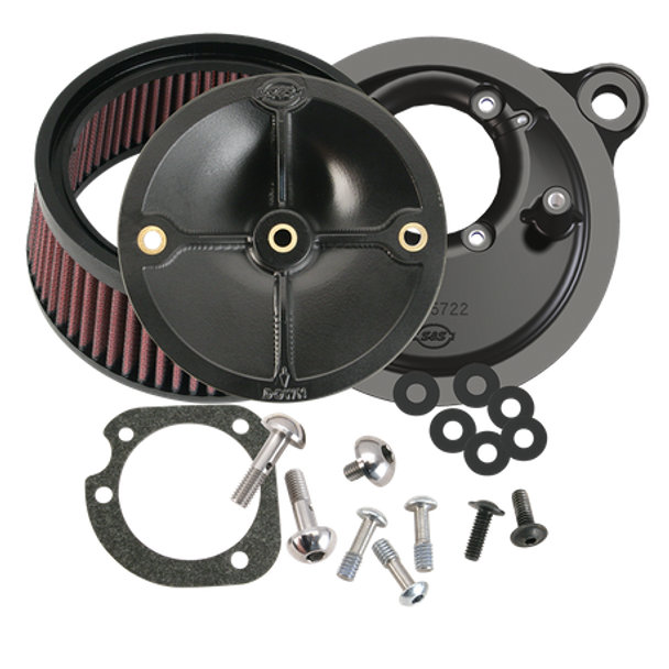 S&S Super Stock Air Cleaner: 99-06 Harley-Davidson Big Twins - Stock CV Carb