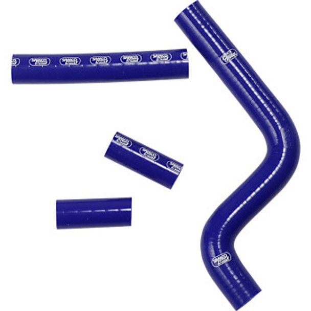 Moose Racing Radiator Hoses: 96-98 Yamaha YZ250 - Blue