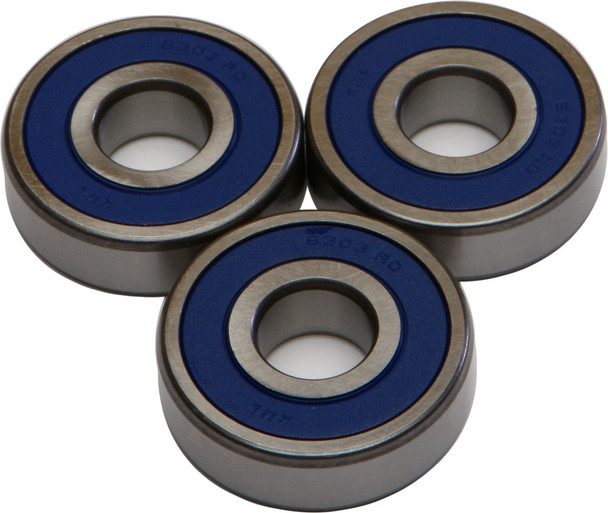 ALL BALLS Rear Wheel Bearing & Seal Kit: 1976, 82-85 Honda, 83-06 Kawasaki, 1988, 2017 Suzuki - 25-1327