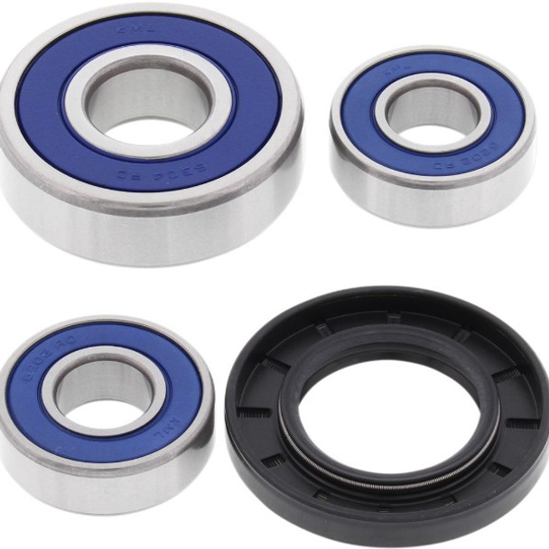 ALL BALLS Rear Wheel Bearing & Seal Kit: 88-90, 95-20 Yamaha XV250/250 Route 66 - 25-1455