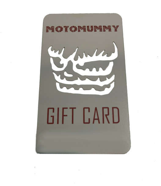 MotoMummy Metal Gift Card