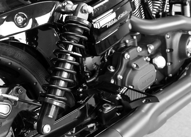 Legend Suspensions Heavy Duty Revo Coil Rear Suspension: 91-17 Harley-Davidson Dyna Models - 14"