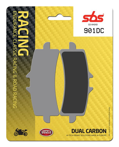 SBS Dual Carbon Front Brake Pads - 901DC