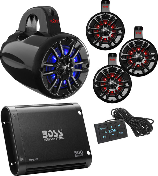 BOSS Universal Bluetooth 4 Speaker Kit - UNI4RGB