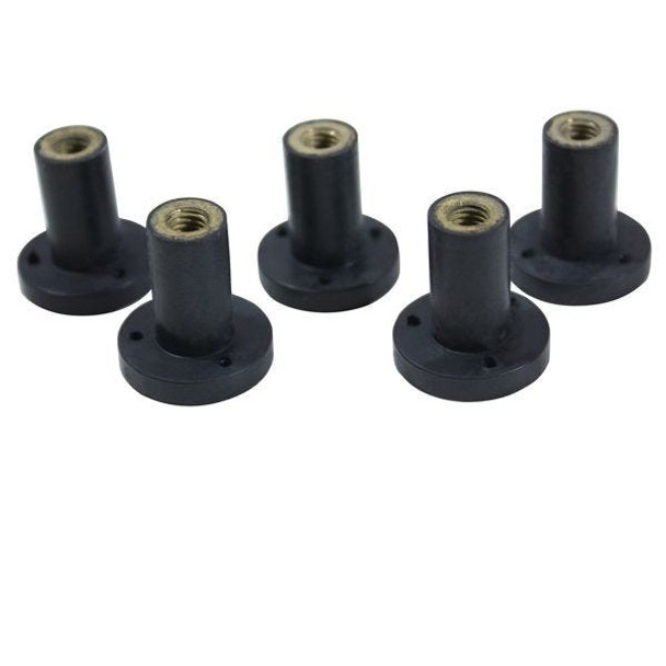 Klock Werks FLARE™ Well Nuts: 98-13 Harley-Davidson Touring FLTR Models - Pack of 5