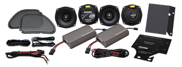 Hogtunes Ultra Amplifier/Speaker Kit: 98-13 Harley-Davidson Road Glide Models - RG ULTRA KIT-XL