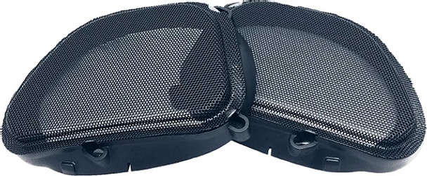 Hogtunes Metal Mesh Speaker Grill: 98-13 Harley-Davidson Road Glide Models - 57 MESH