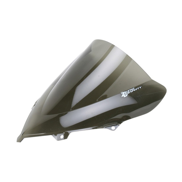 Zero Gravity Double Bubble Windscreen: 05-14 BMW K1200/1300 S - Light Smoke