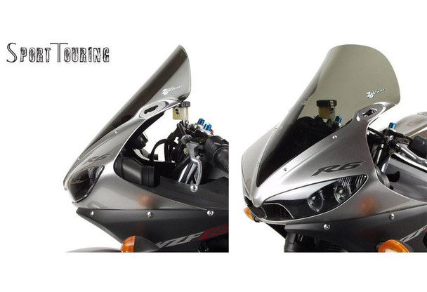 Zero Gravity Sport Touring Windscreen: 03-08 Yamaha YZF-R6/S