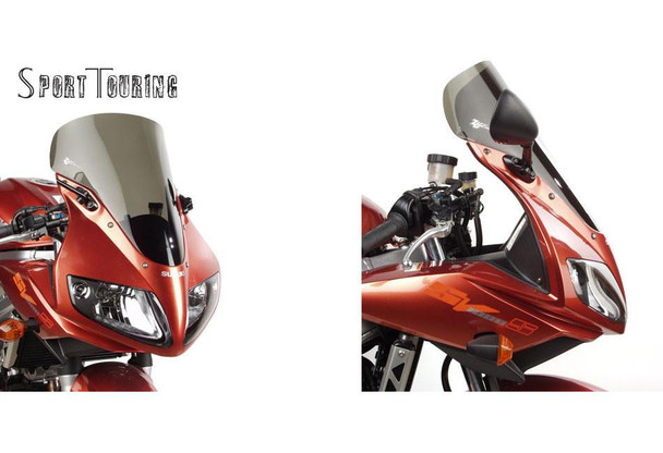 Zero Gravity Sport Touring Windscreen: 03-10 Suzuki SV650S/1000S/SF/ABS