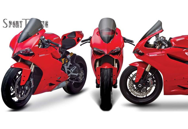 Zero Gravity Sport Touring Windscreen: 12-15 Ducati 899/1199 Panigale