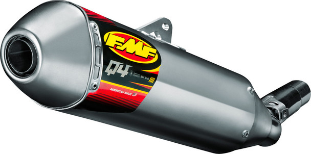 FMF Q4 HEX Stainless Steel Slip-On Muffler: Select 15-19 Husqvarna/KTM Models
