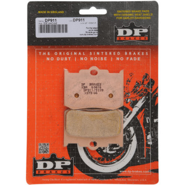 DP Standard Sintered Front/Rear Brake Pads: Harley-Davidson Models
