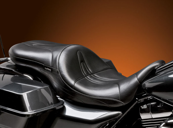 Le Pera Sorrento 2-Up Seat: 2008+ Harley-Davidson Touring Models