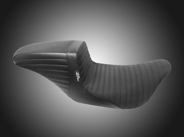 Le Pera Kickflip Pleated Grip Seat: 2008+ Harley-Davidson Touring Models