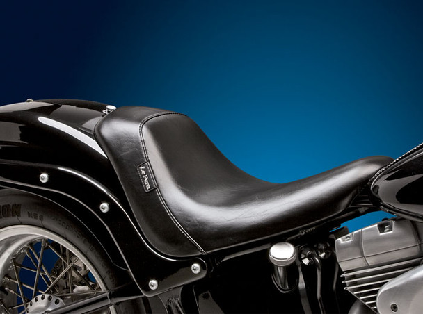 Le Pera Bare Bones Solo Seat: 06-17 Harley-Davidson Softail Models