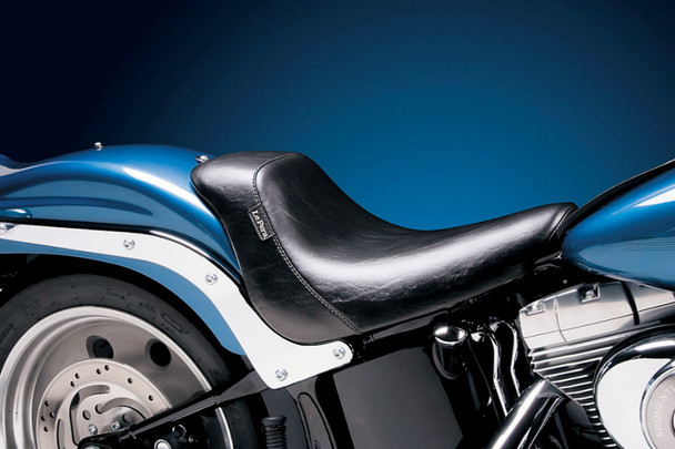 Le Pera Bare Bones Solo Gel Seat: 06-17 Harley-Davidson Softail Models