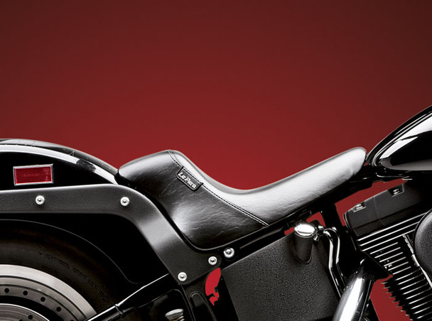Le Pera Bare Bones Upfront Solo Seat: 00-07 Harley-Davidson Softail Models