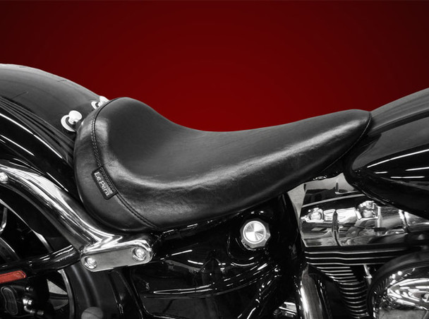 Le Pera Bare Bones Solo Seat: 13-17 Harley-Davidson FXSB Softail Models