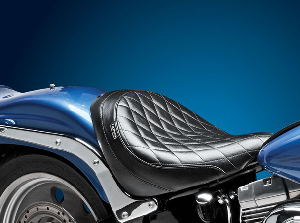Le Pera Sanora Sport Diamond Seat: 06-16 Harley-Davidson Softail Models