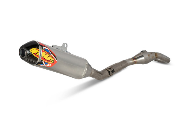 FMF Factory 4.1 RCT Stainless Steel Full Exhaust System w/ Carbon Cap: Select 19-22 Gas Gas/Husqvarna/KTM Models