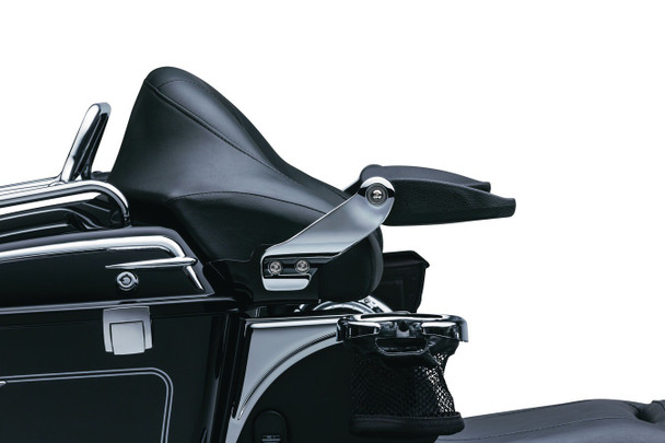 Kuryakyn Stealth Passenger Armrests: 97-13 Harley-Davidson Touring Models