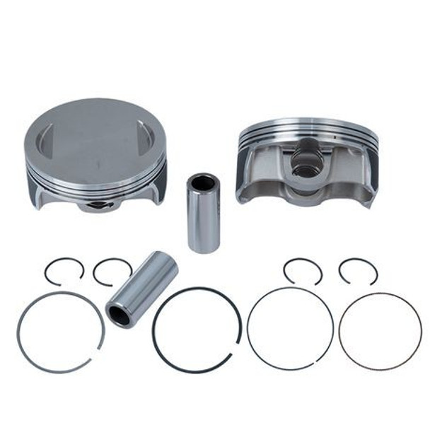 S&S Cycle Hot Set Up Piston Kit: 84-16 Harley-Davidson Big Twin Models - 106-3491A