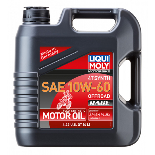 LIQUI MOLY Off-Road 4T Synthetic Oil - 10W-60 - 4 Liter