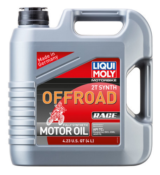 LIQUI MOLY Offroad Race Synthetic 2T Oil - 4 Liter