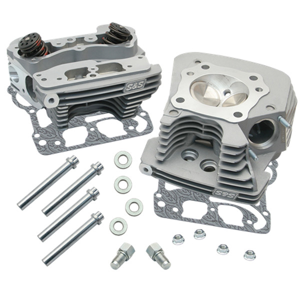 S&S Cycle Super Stock 89cc Cylinder Head Kit: 99-05 Harley-Davidson Big Twin Models - 106-4270