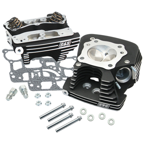 S&S Cycle Super Stock 79cc Cylinder Head Kit: 06-16 Harley-Davidson Big Twin Models