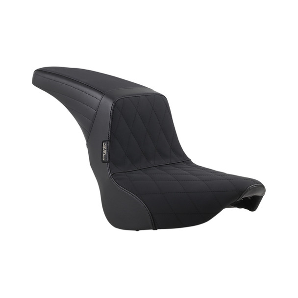 Le Pera Kickflip Diamond Gripp Tape Seat: 2018+ Harley-Davidson Softail Sport Glide Models